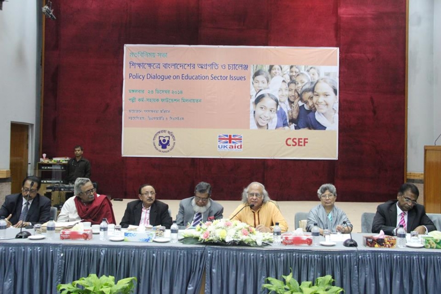 Policy Dialogue on Education Sector issue